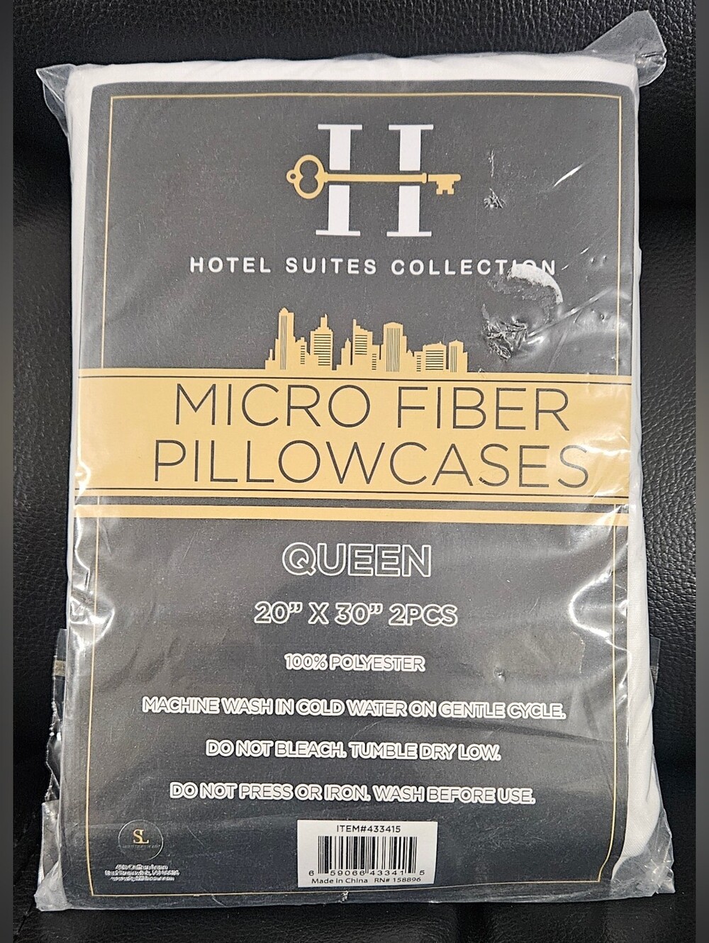 Hotel Suites Collection Microfiber Pillowcases - Queen (2pc)
